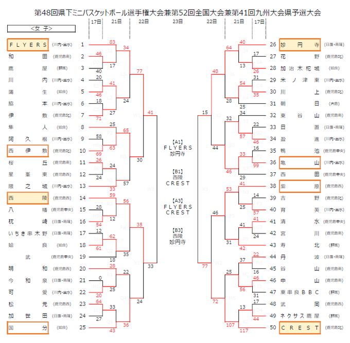 鹿児島 ミニバス