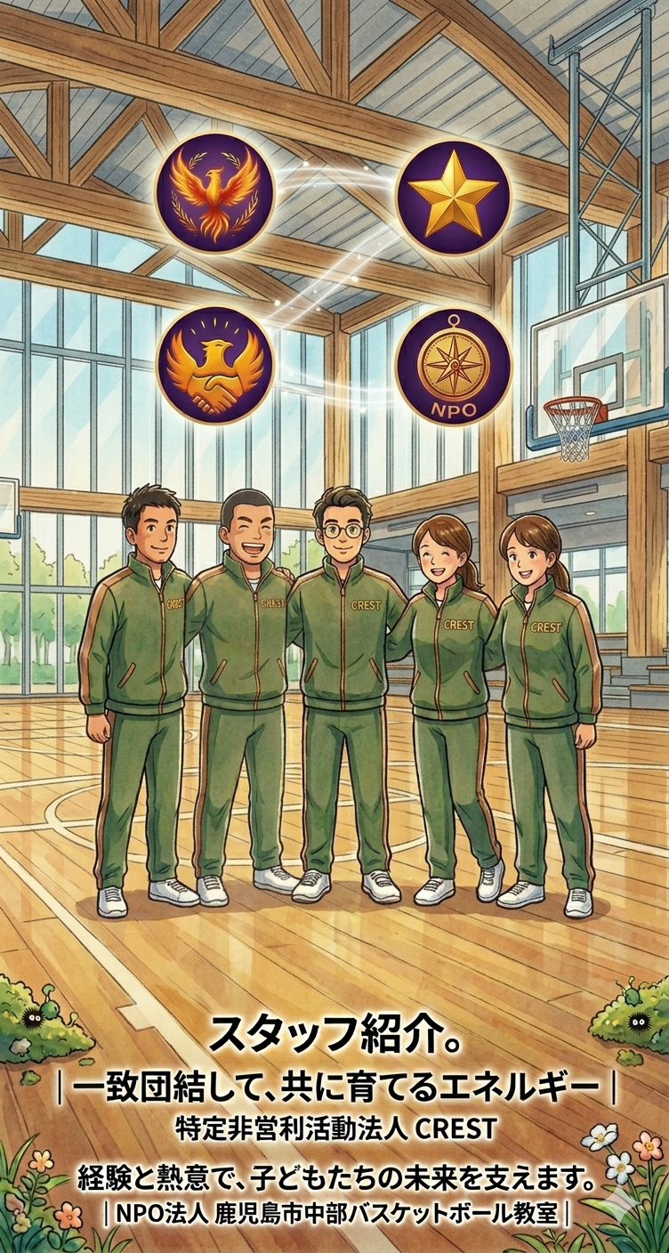 トップページ - 鹿児島ミニバス（U12バスケ） CREST＜クレスト＞の情報室